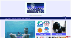 Desktop Screenshot of moonlightscuba.com