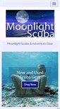Mobile Screenshot of moonlightscuba.com